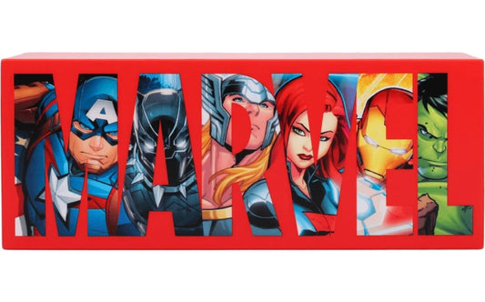Avengers Logo Light Try Me Plinth Marvel