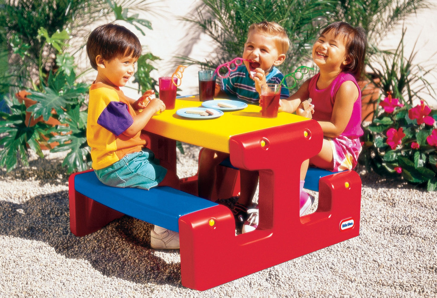 LITTLE TIKES JUNIOR ΤΡΑΠΕΖΙ ΠΙΚ-ΝΙΚ ΚΟΚΚΙΝΟ