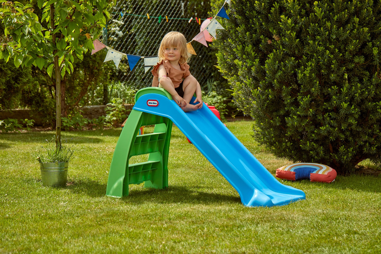 LITTLE TIKES Η ΠΡΩΤΗ ΜΟΥ ΤΣΟΥΛΗΘΡΑ ΜΠΛΕ / ΠΡΑΣΙΝΟ