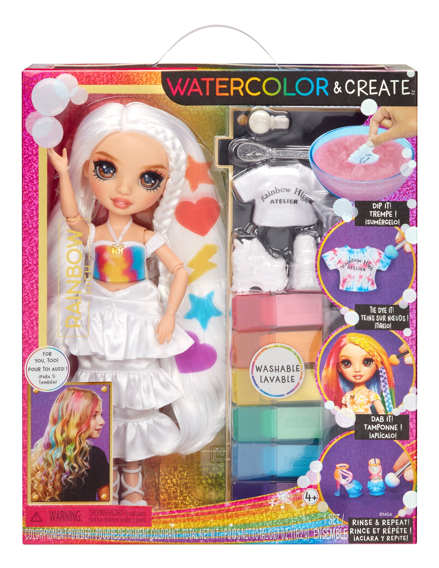 RAINBOW HIGH COLOR & CREATE DOLLS