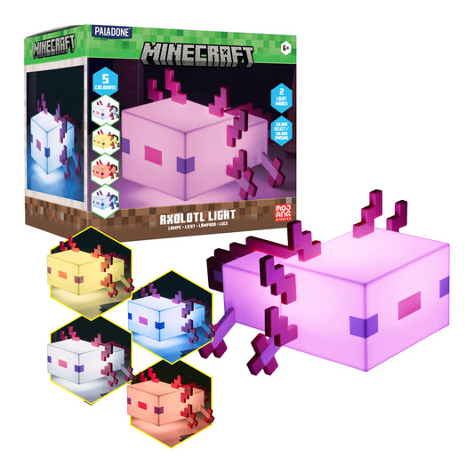 Minecraft Axolotl Light V3