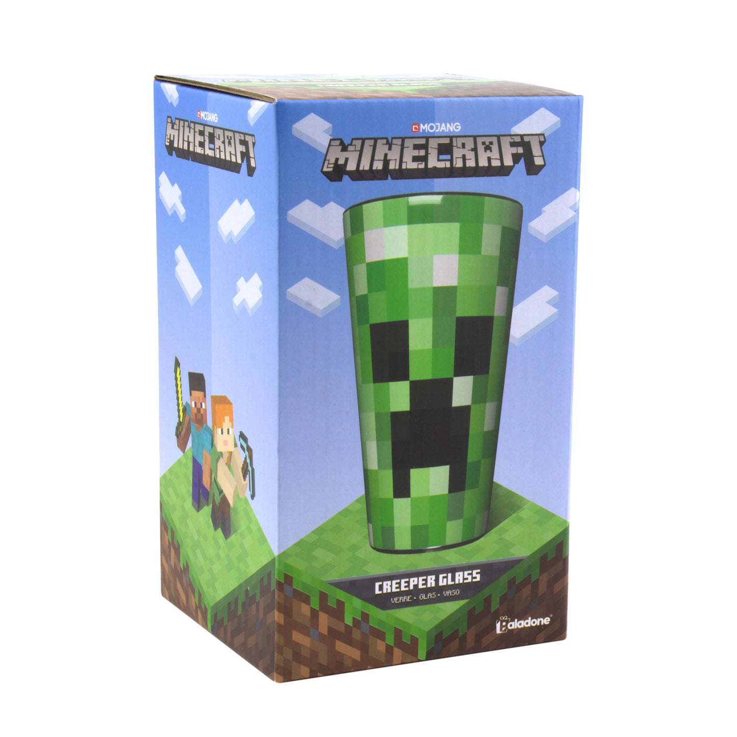 Minecraft Creeper Glass V3