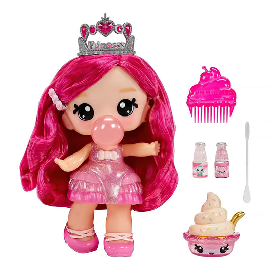YUMMILAND LARGE DOLL + LIPGLOSS PET - BIANCA BUBBLEGUM