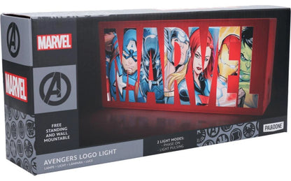 Avengers Logo Light Try Me Plinth Marvel