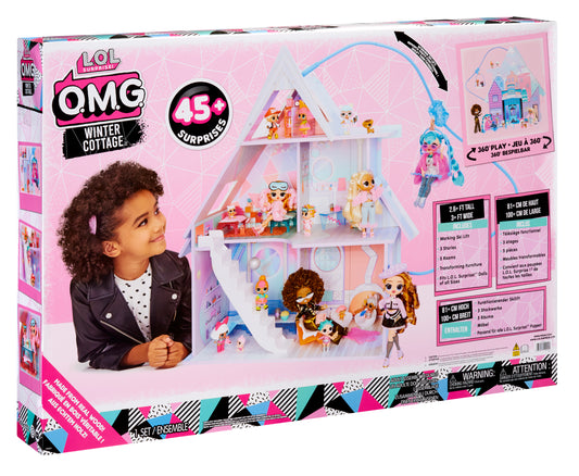 L.O.L. SURPRISE WINTER COTTAGE DOLLHOUSE