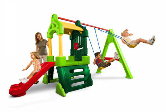 LITTLE TIKES ΠΑΙΔΟΤΟΠΟΣ ΜΕ ΔΙΠΛΟ ΣΕΤ ΚΟΥΝΙΑΣ