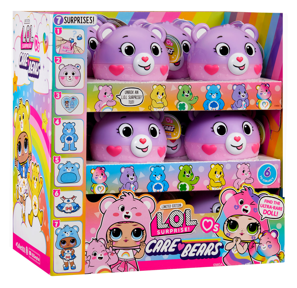 Lo Cartoon L.O.L. Surprise Loves Care Bears Tots – WOWAOU
