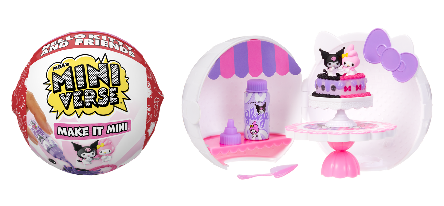 MINIVERSE - ΜΑΚΕ ΙΤ ΜΙΝΙ HELLO KITTY SERIES 2