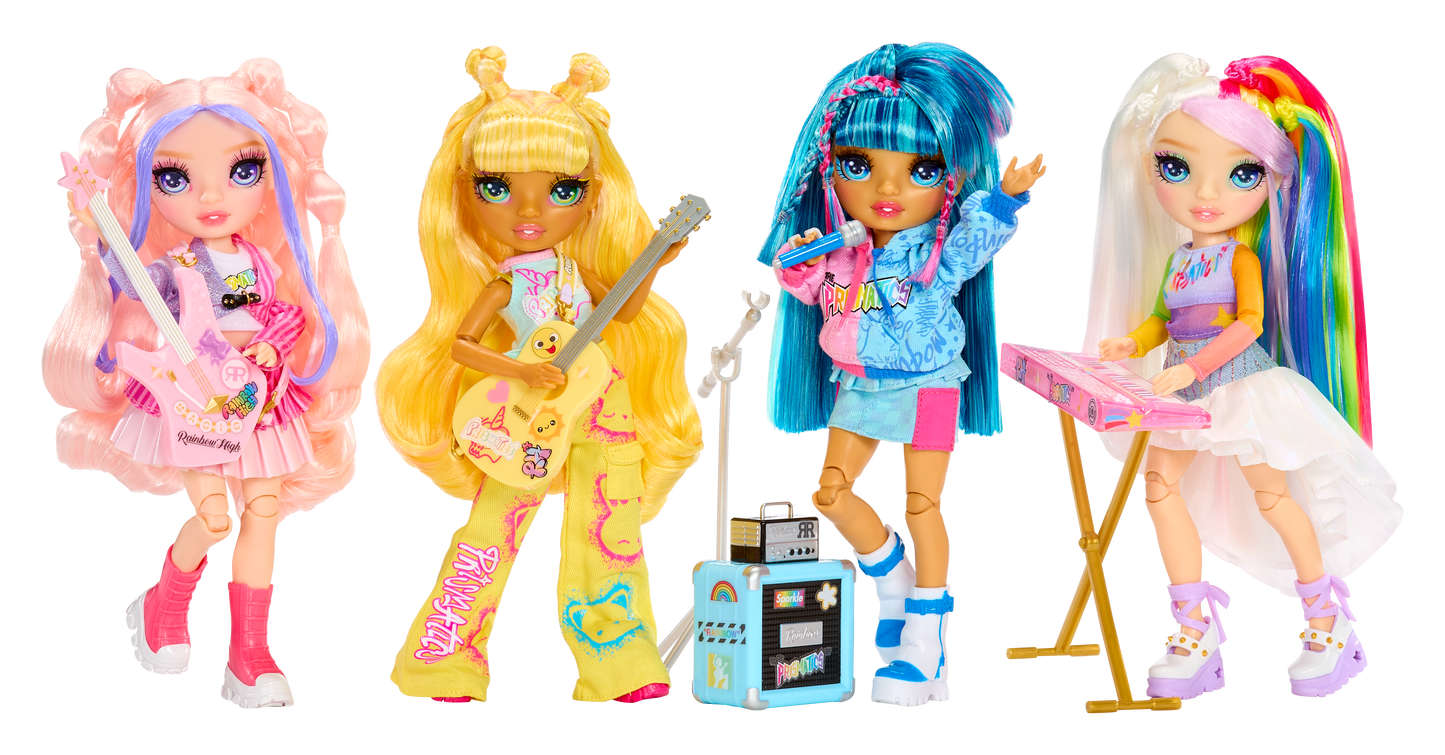 RAINBOW HIGH JUNIOR HIGH ROCK BAND DOLLS