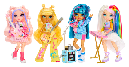 RAINBOW HIGH JUNIOR HIGH ROCK BAND DOLLS