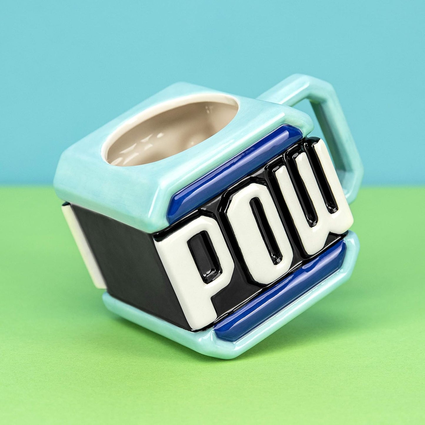 Pow Block Mug Super Mario