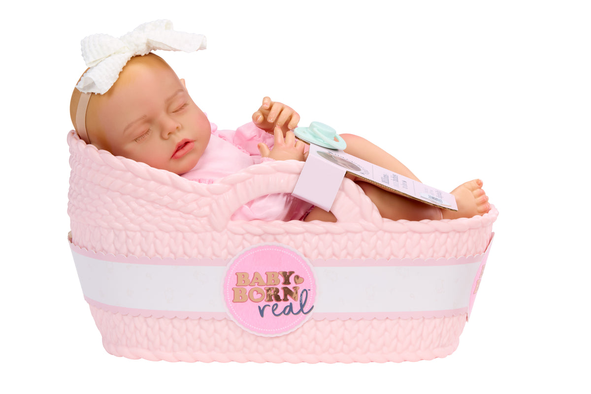 BABY BORN REAL™ ΚΟΥΚΛΑ ΜΩΡΟ ΝΕΟΓΕΝΝΗΤΟ ΚΟΡΙΤΣΙ - FAIR CLOSED EYES