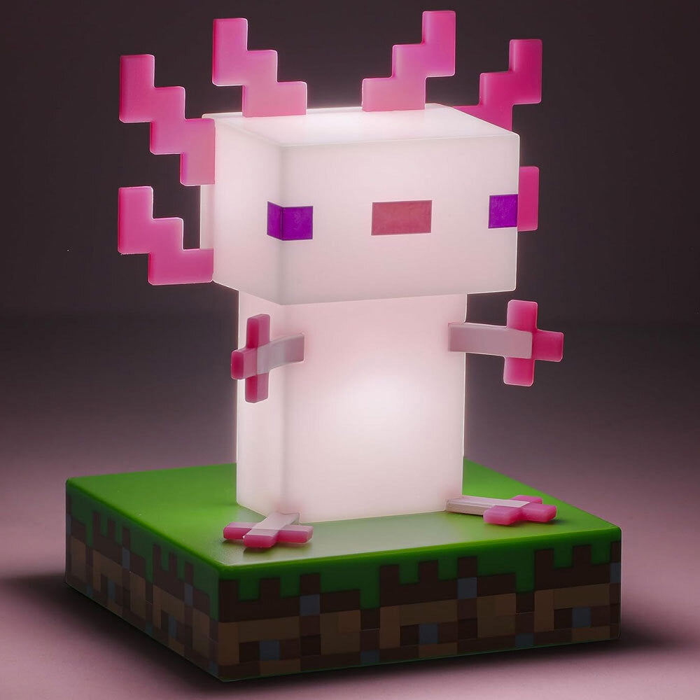 Axolotl Icon Light Minecraft Paladone