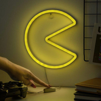 PAC-MAN Wall Mountable LED Neon Light