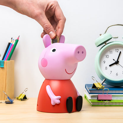 Peppa Pig Shaped Money Box