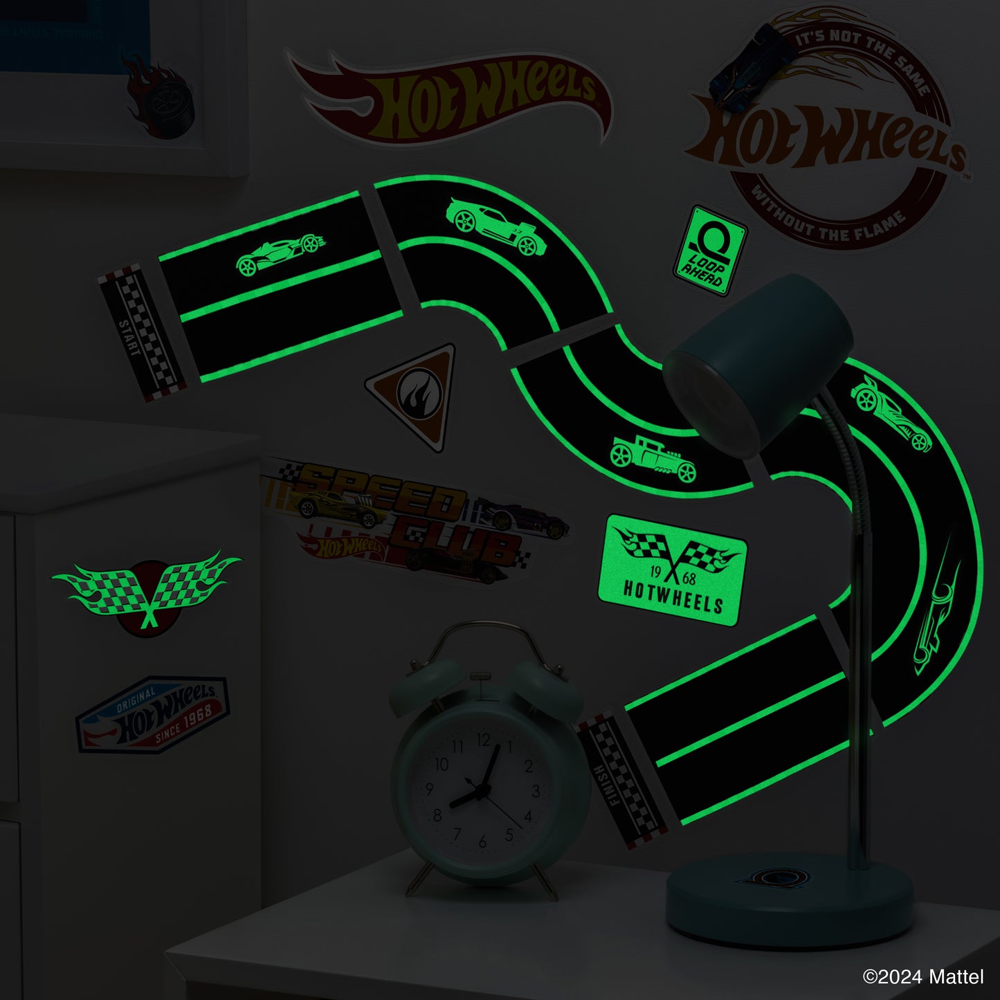 Hot Wheels Wall Decals