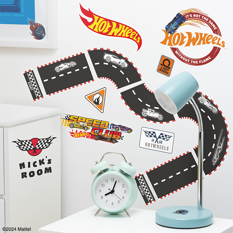 Hot Wheels Personalisation Wall Decals