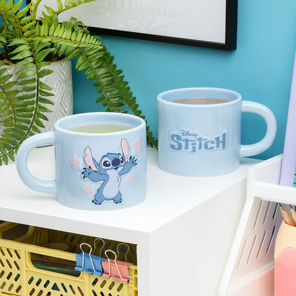 Stitch Embossed Mug