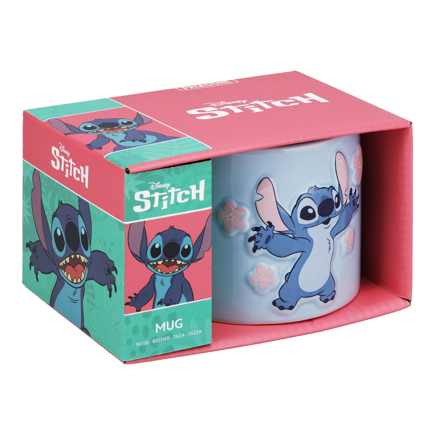 Stitch Embossed Mug