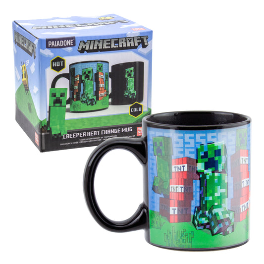 Minecraft Creeper Heat Change Mug