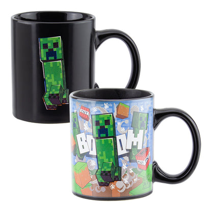 Minecraft Creeper Heat Change Mug
