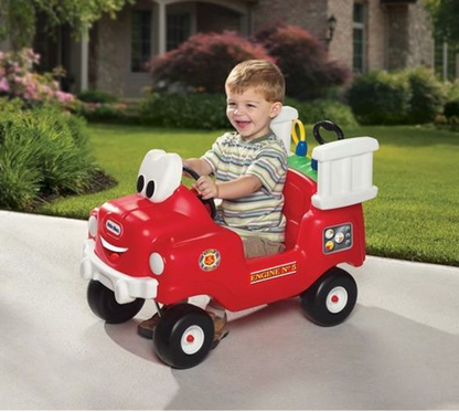 LITTLE TIKES ΠΥΡΟΣΒΕΣΤΙΚO ΟΧΗΜΑ ΔΙΑΣΩΣΗΣ ΝΕΡΟΥ