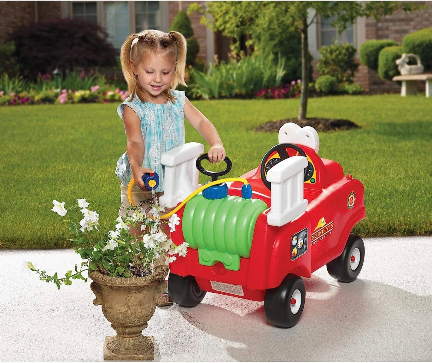 LITTLE TIKES ΠΥΡΟΣΒΕΣΤΙΚO ΟΧΗΜΑ ΔΙΑΣΩΣΗΣ ΝΕΡΟΥ