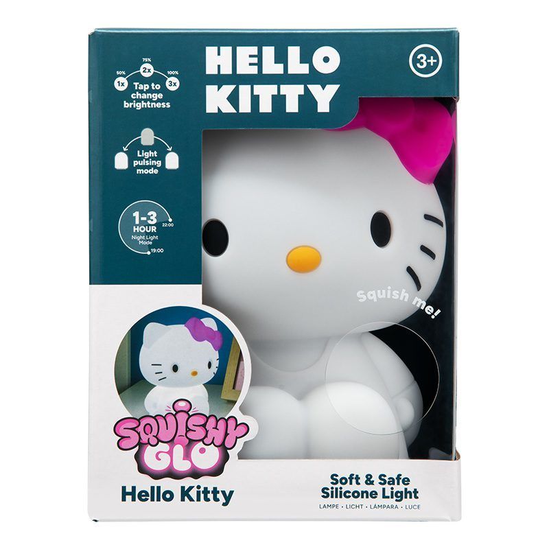 Paladone Hello Kitty SquishyGlo Silicone Light Rechargeable Battery