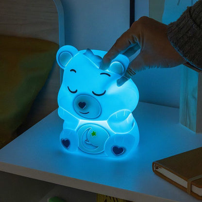 Care Bears Bedtime Bear SquishyGlo Silicone Light Rechargeable