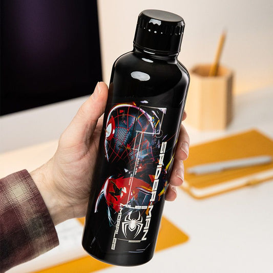Spiderman Miles Morales Metal Water Bottle
