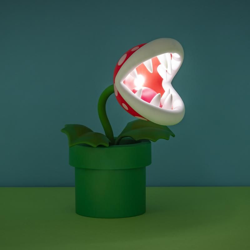 Piranha Plant Posable Lamp Super Mario