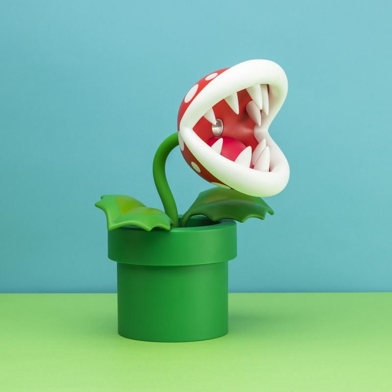 Piranha Plant Posable Lamp Super Mario