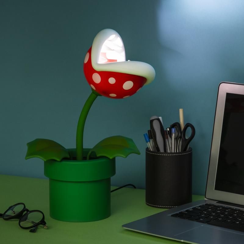 Piranha Plant Posable Lamp Super Mario